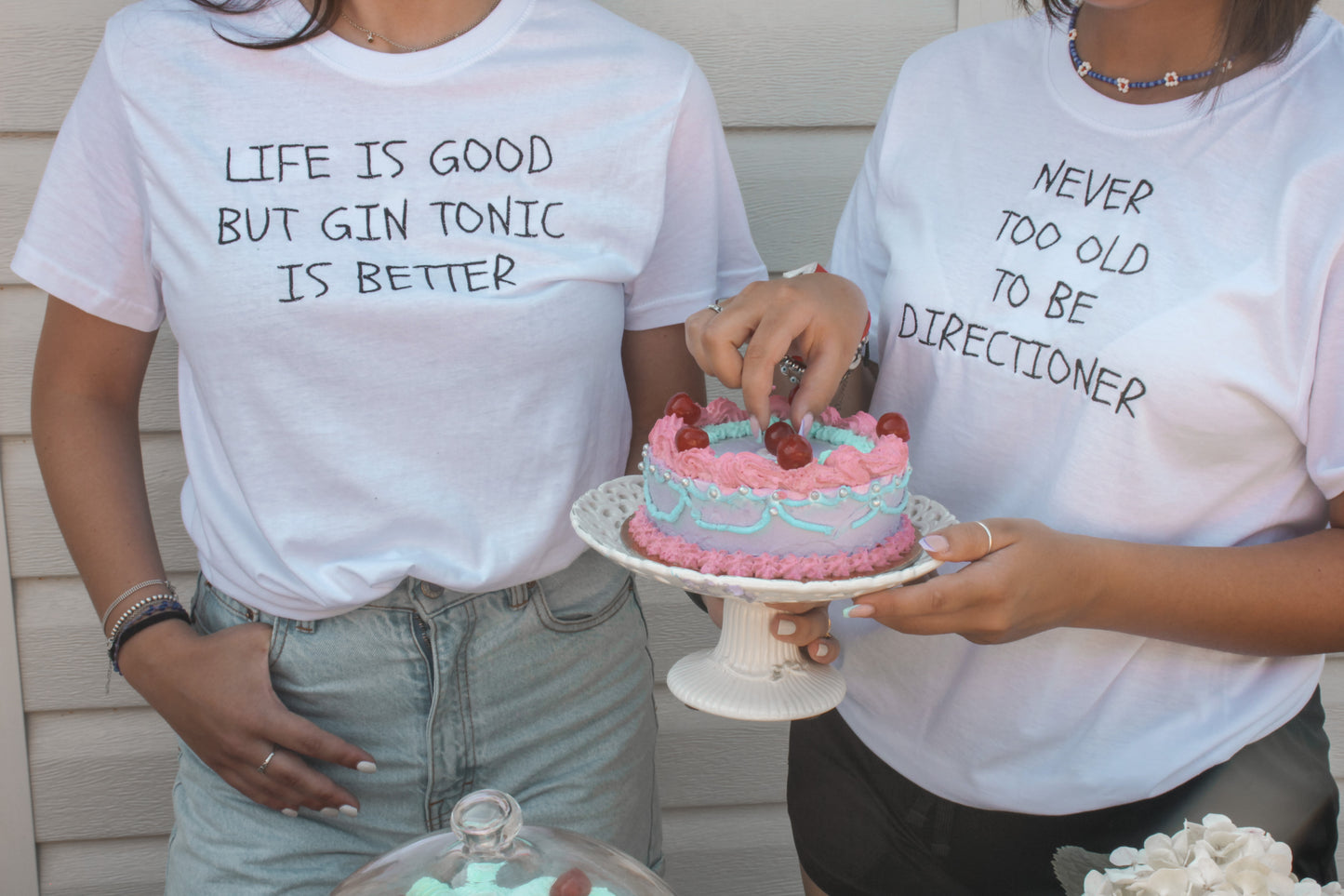 Lambeth t-shirt - LIFE IS GOOD BUT GIN TONIC IS BETTER