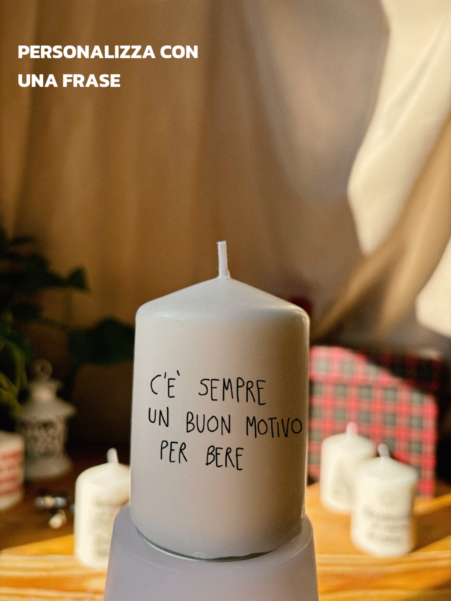CANDELA PERSONALIZZATA