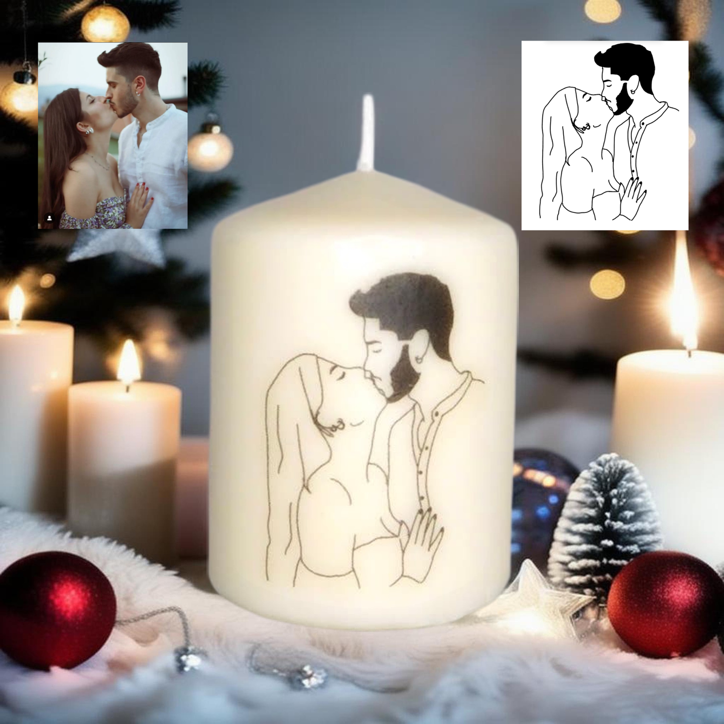 CANDELA PERSONALIZZATA