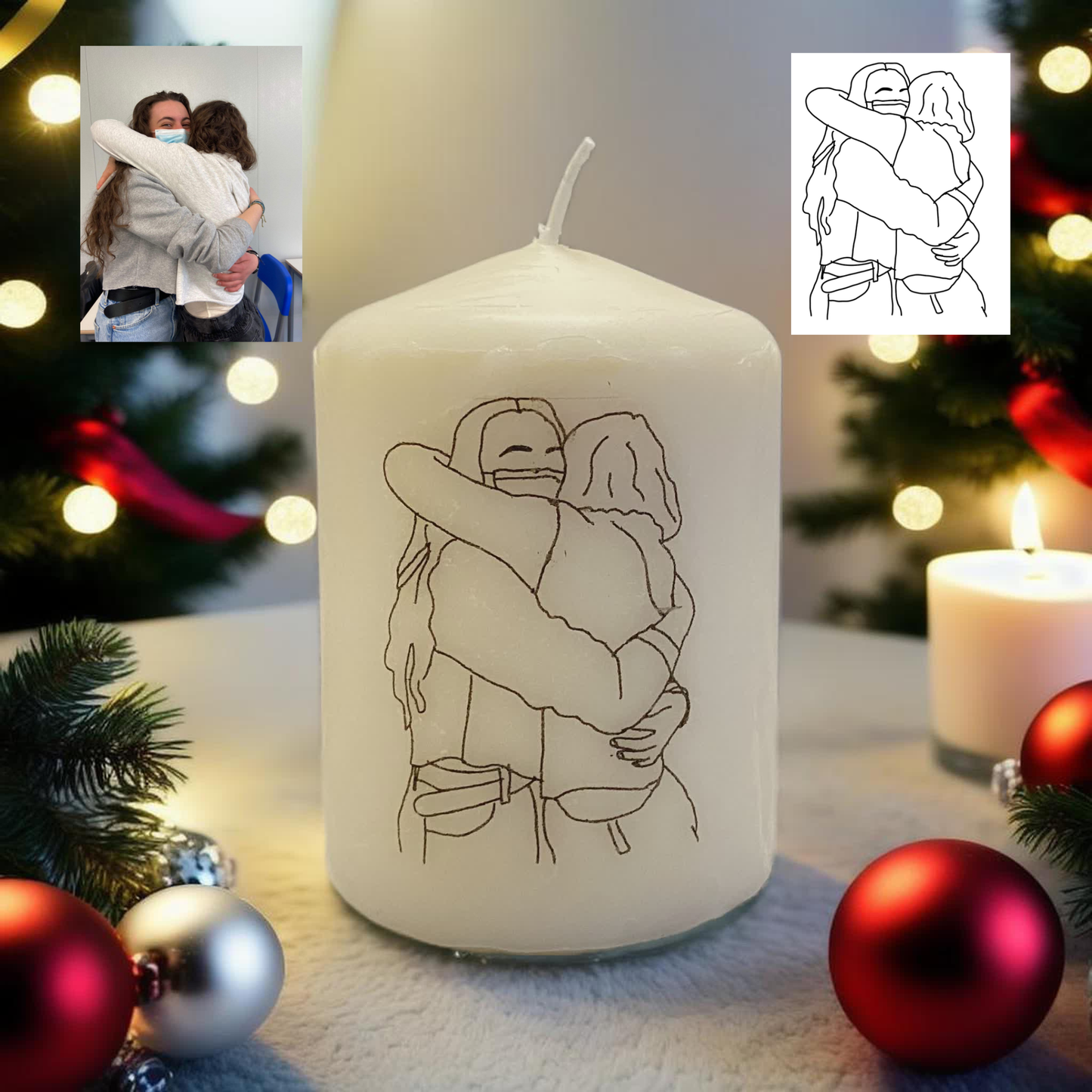 CANDELA PERSONALIZZATA